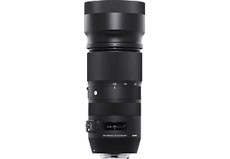 SIGMA 729955 Contemporary 100 mm - 400 mm f/5-6.3 DG, OS, HSM (Objektiv für Nikon F-Mount, Schwarz)