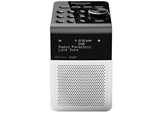 PANASONIC Panasonic RF-D20BTEG-W - Radio digitale - Bluetooth - Nero/argento - Radio digitale (DAB+, FM, Bianco)