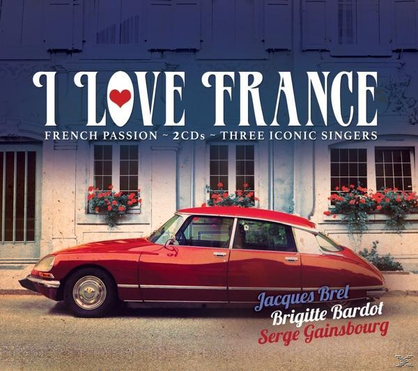 VARIOUS - I Love France (CD) 