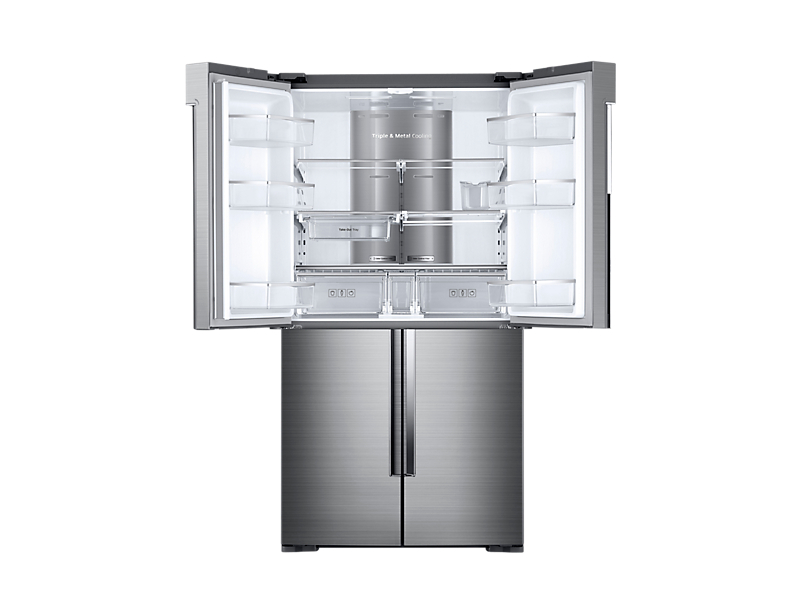 SAMSUNG RF85K90127F 850L Triple Cooling Teknolojili Gardırop Tipi No-Frost Buzdolabı Inox