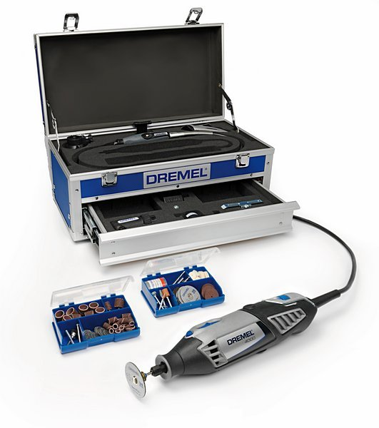 DREMEL F0134000KE 4000-6/128 Rotationswerkzeug , Grau/Blau