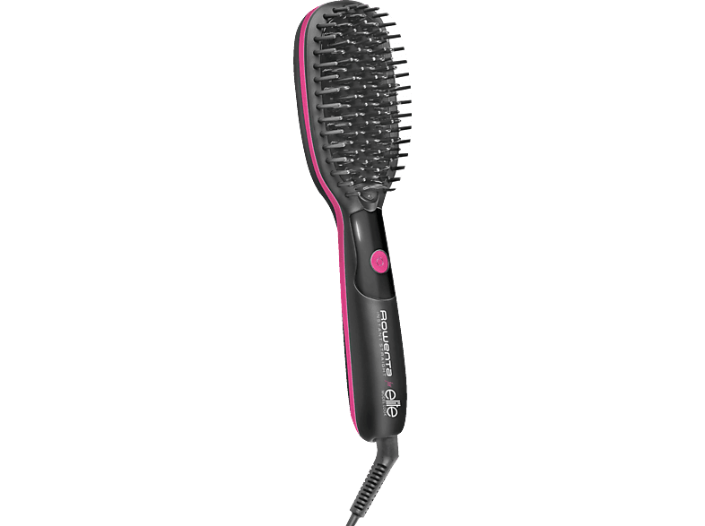 Cepillo alisador  Rowenta CF5820F0 Power Straight, Generador de Iones,  200º, 40 púas, Ceramica, Negro