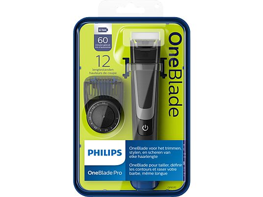 PHILIPS Baardtrimmer OneBlade Pro (QP6510/20)