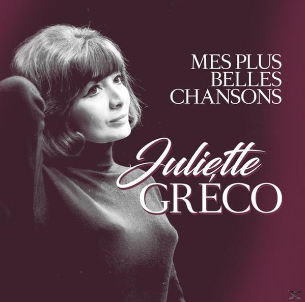 Albumcover von Juliette Greco. Schwarzweißfoto von ihr und dem Albumtitel.