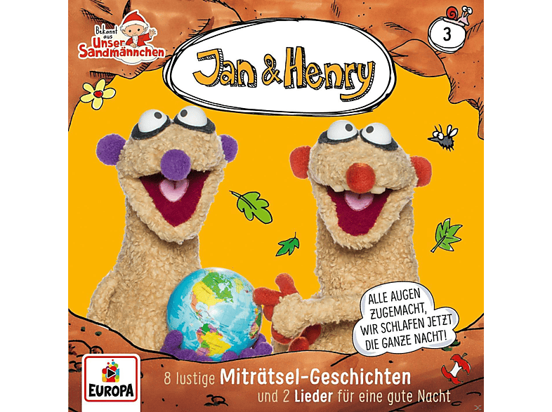 Jan & Henry Lieder - und Rätsel - 003/8 2 (CD)