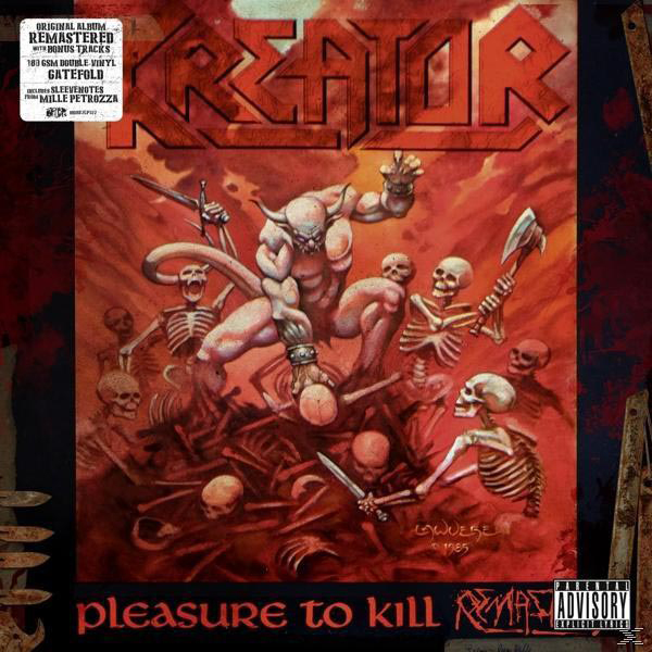 to Kreator Pleasure Kill-Remastered - (Vinyl) -