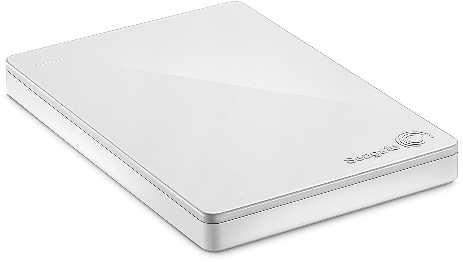 SEAGATE Backup Plus Portable Slim Festplatte, 1 TB HDD, 2,5 Zoll, extern, Weiß
