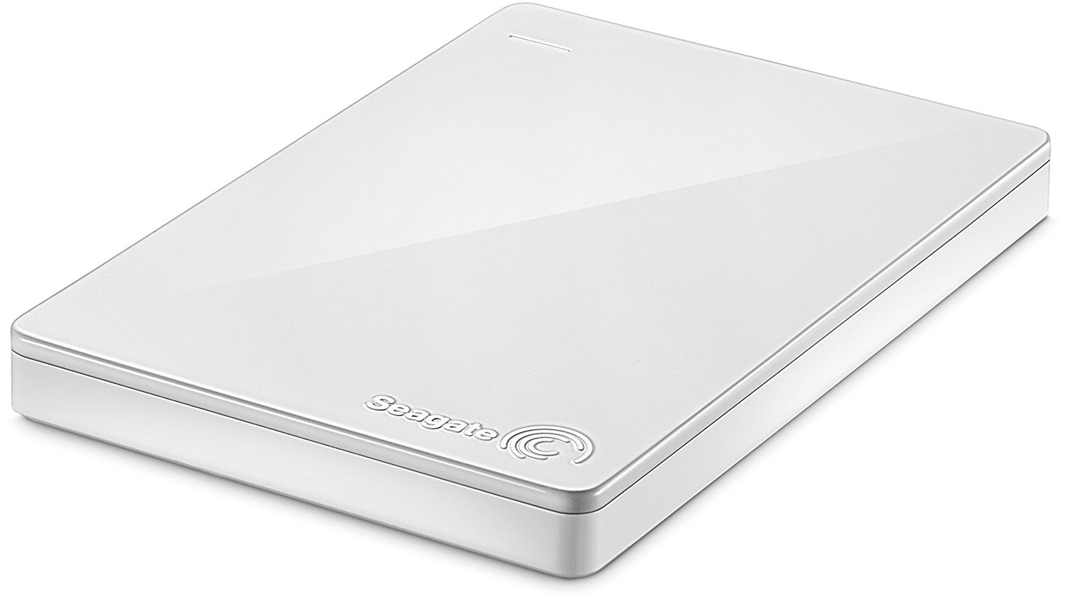 SEAGATE Backup Plus Portable Slim Festplatte, 1 TB HDD, 2,5 Zoll, extern, Weiß