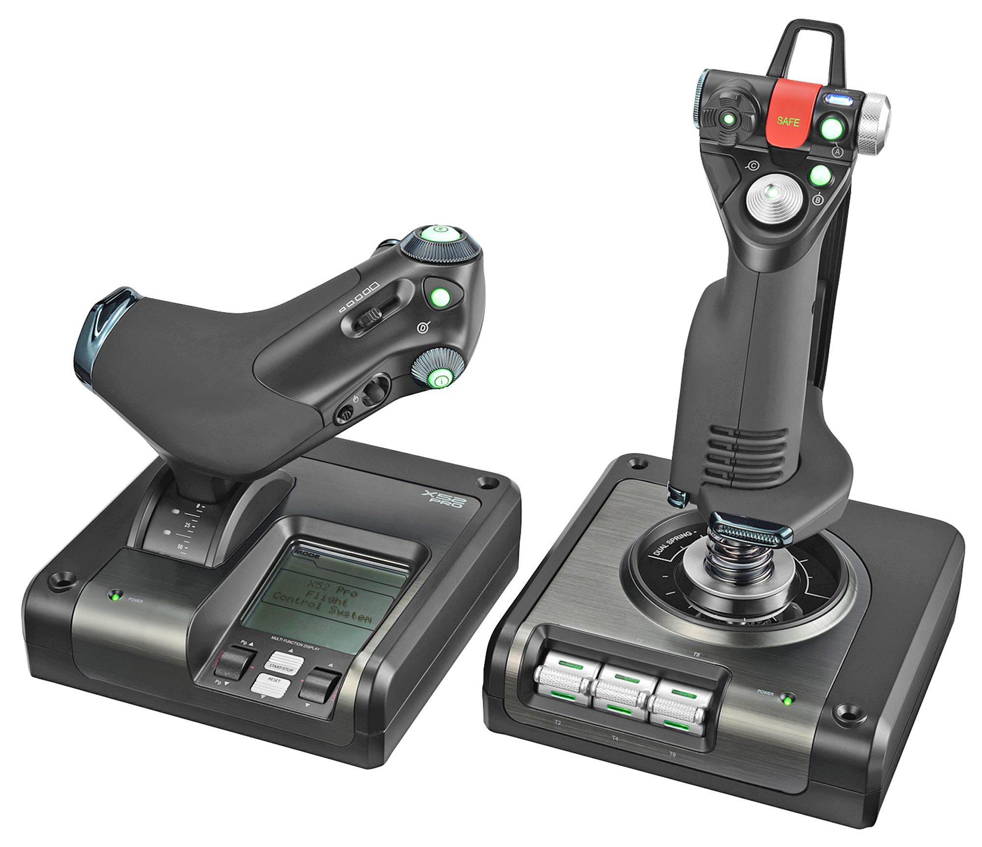 LOGITECH Joystick et commande des gaz Saitek 3M X52 PRO