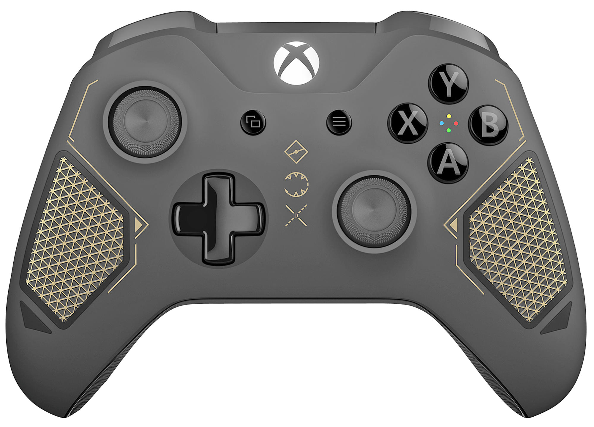 MICROSOFT SE Recon Tech Xbox Wireless Controller Schwarz/Gold für Xbox One, PC