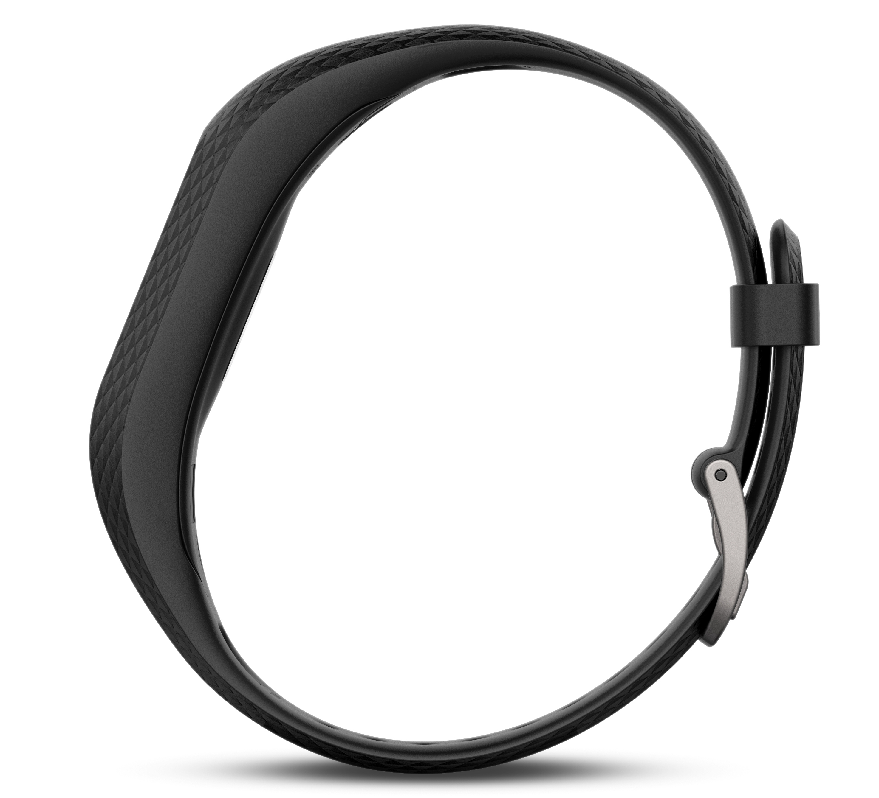 GARMIN vivosmart 3 L Fitnesstracker Silikon, mit Metallverschluß, 148-215 mm, Schwarz