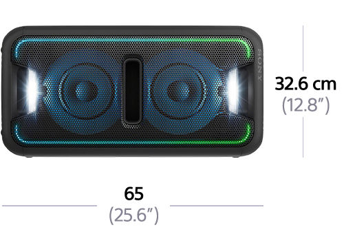 SONY GTKXB7 Soundsystem (Rot)