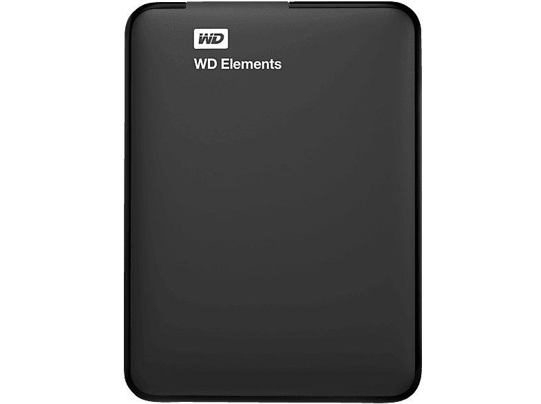 WD Elements™ Festplatte, 1,5 TB HDD, 2,5 Zoll, extern, Schwarz