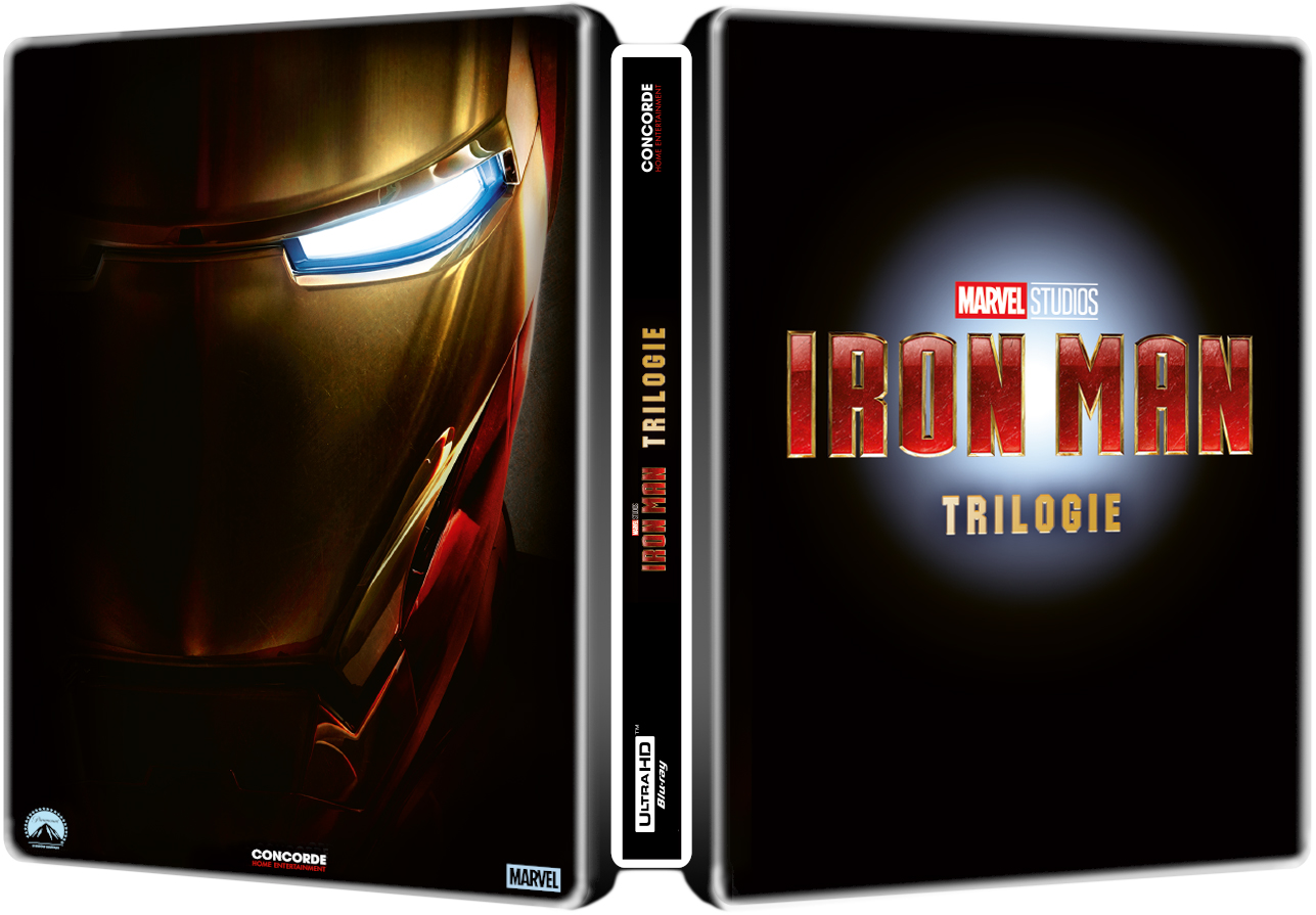 Iron Man Trilogie - Limited 4K Ultra HD Edition im Steelbook 4K Ultra HD Blu-ray + Blu-ray