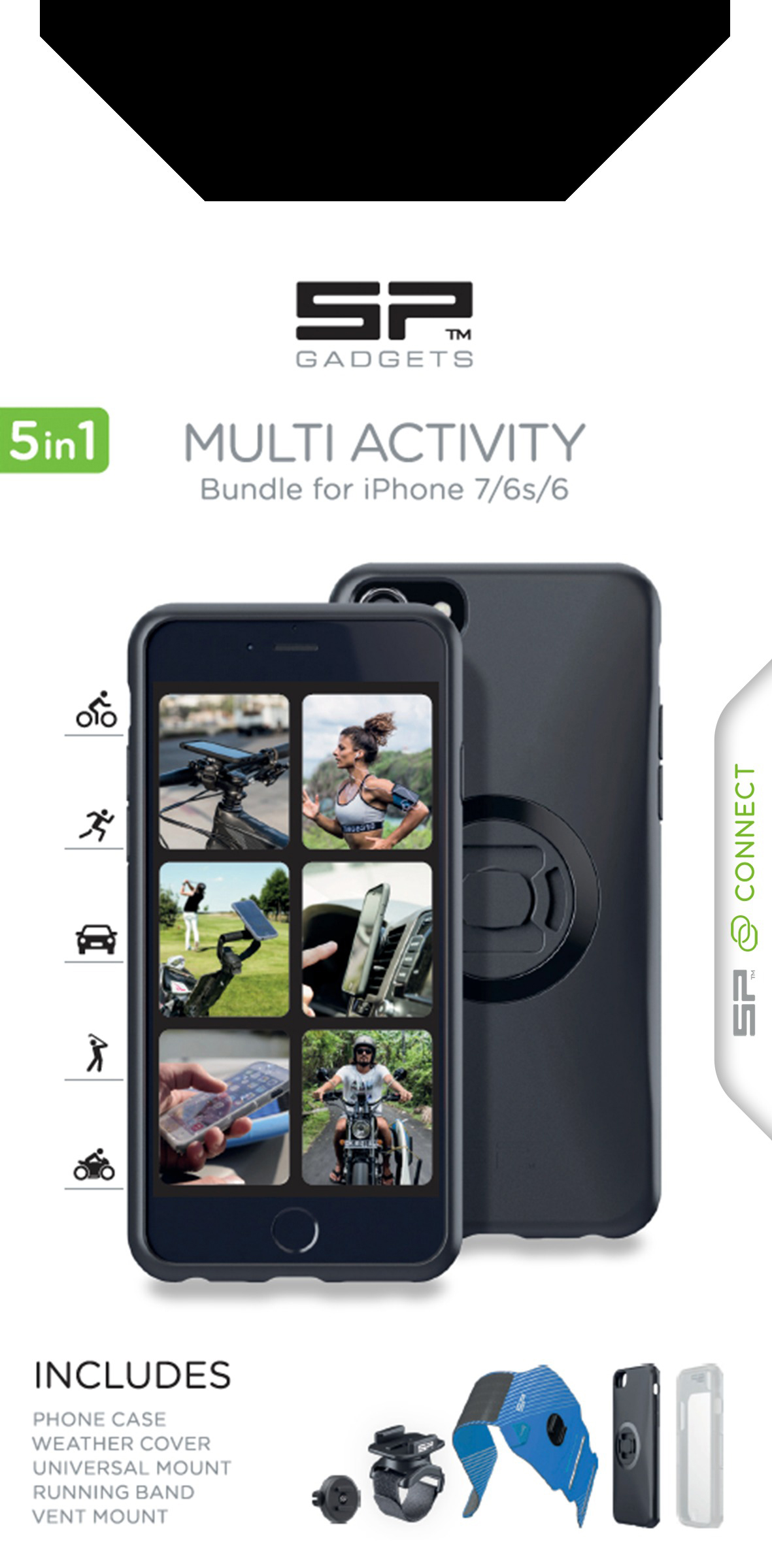 SP CONNECT Multi Activity Bundle Zubehörset, Mehrfarbig