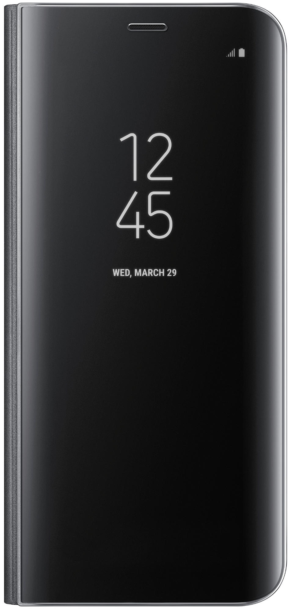 SAMSUNG Clear View, Bookcover, Samsung, Galaxy S8, Schwarz