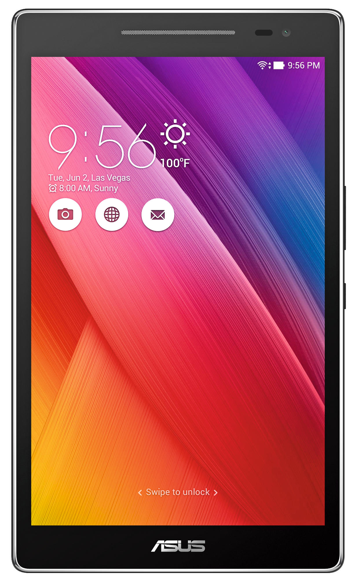 ASUS ZenPad 8.0 (Z380M), Tablet, 16 GB, 8 Zoll, Dark Grey
