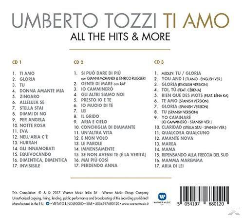 Umberto Tozzi - Ti Amo-All The Hits & More  - (CD)