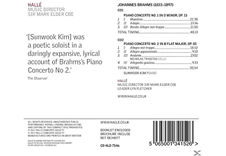 Sunwook Kim, Mark Elder, The Halle Orchestra - Klavierkonzerte  - (CD)