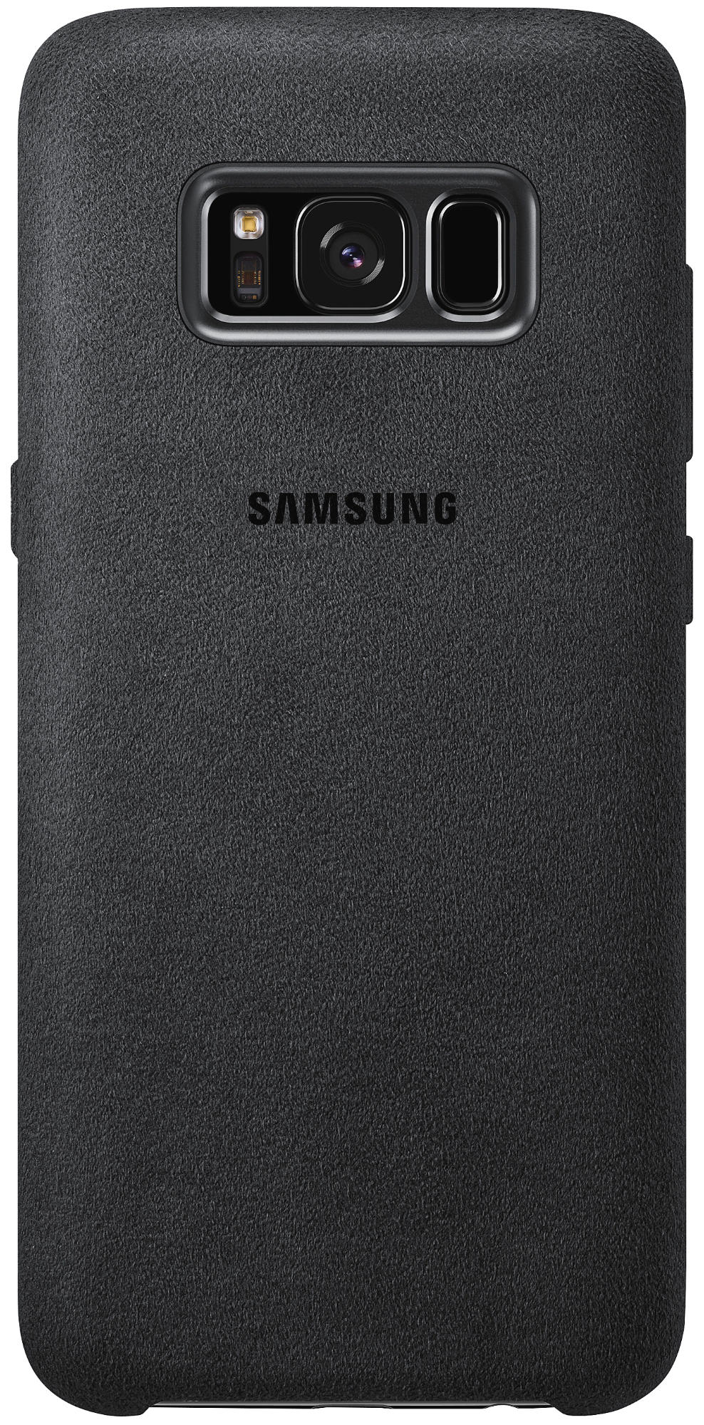 SAMSUNG Alcantara, Backcover, Samsung, Galaxy S8, Black