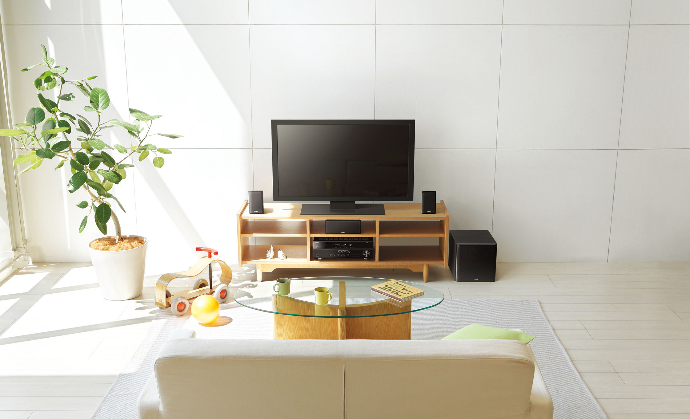 YAMAHA YHT-1840 5.1 Heimkinosystem, Nein, Schwarz)