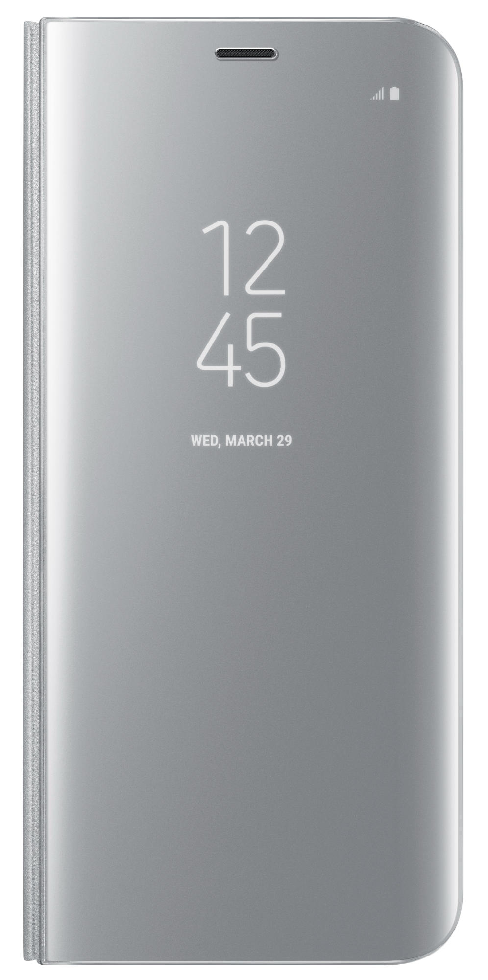 SAMSUNG LED View Cover, Bookcover, Samsung, Galaxy S8, Silber