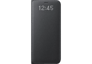 SAMSUNG Galaxy S8 LED View fekete tok