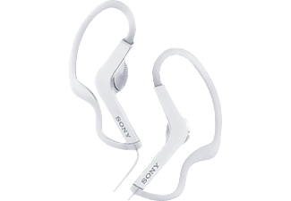 SONY MDR-AS210, In-ear Kopfhörer Weiß