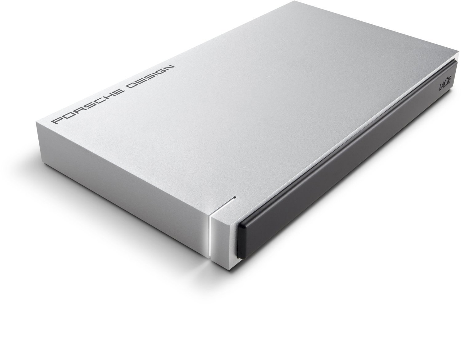 LACIE Porsche Design Mobile Drive Festplatte, 2 TB HDD, 2,5 Zoll, extern, Platin