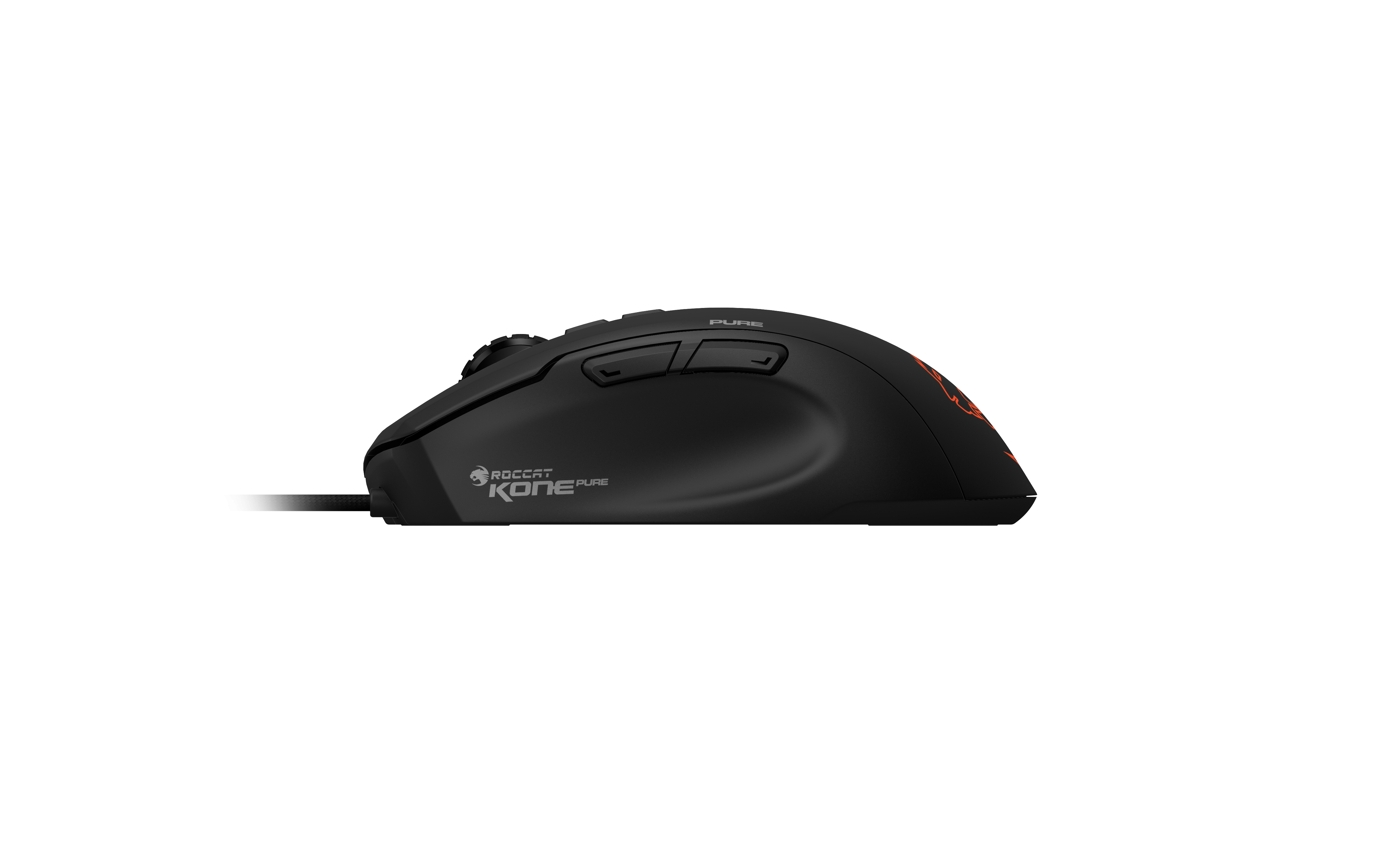 ROCCAT Kone Pure - Optical Owl-Eye Gaming Maus, Schwarz