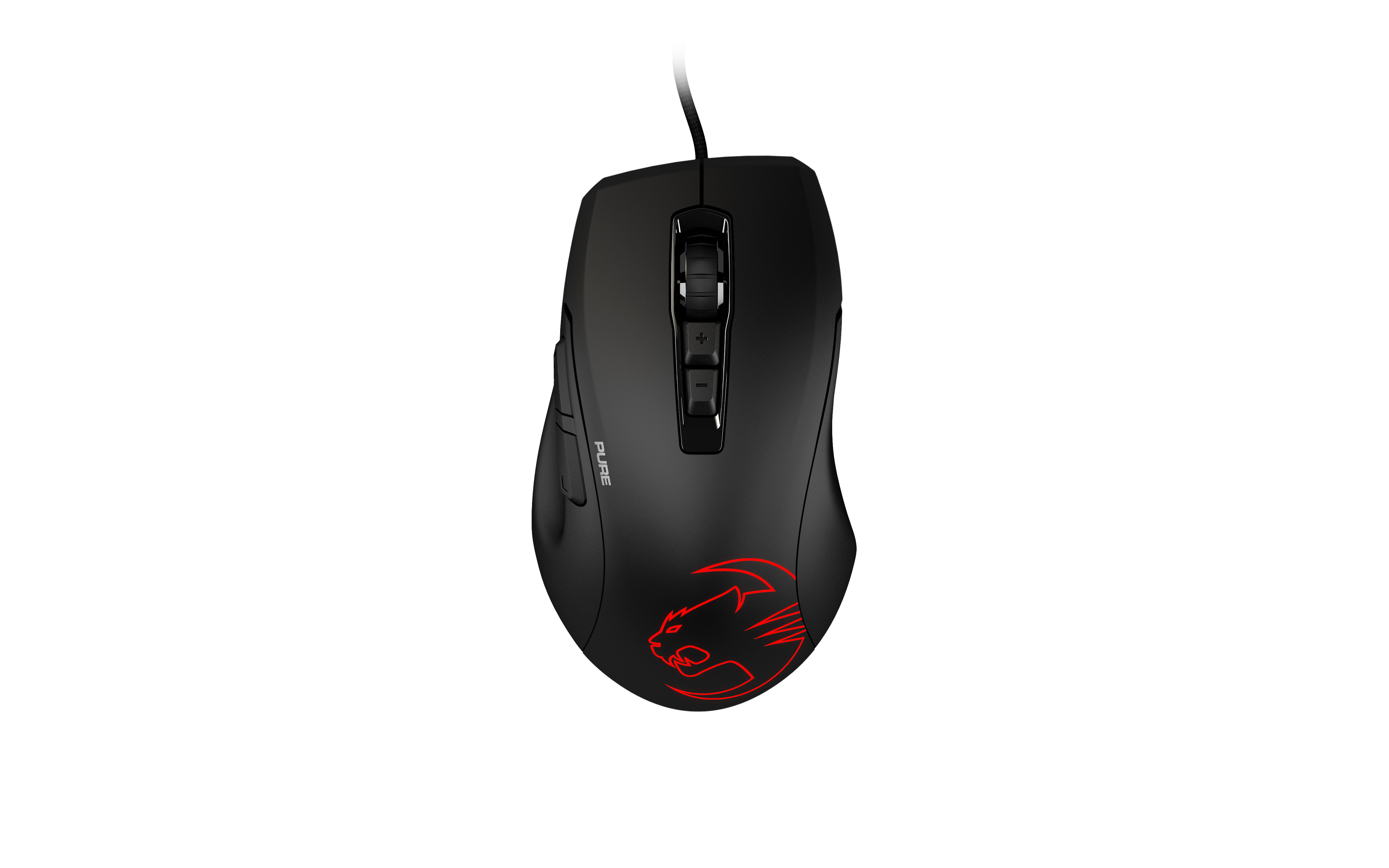 ROCCAT Kone Pure - Optical Owl-Eye Gaming Maus, Schwarz