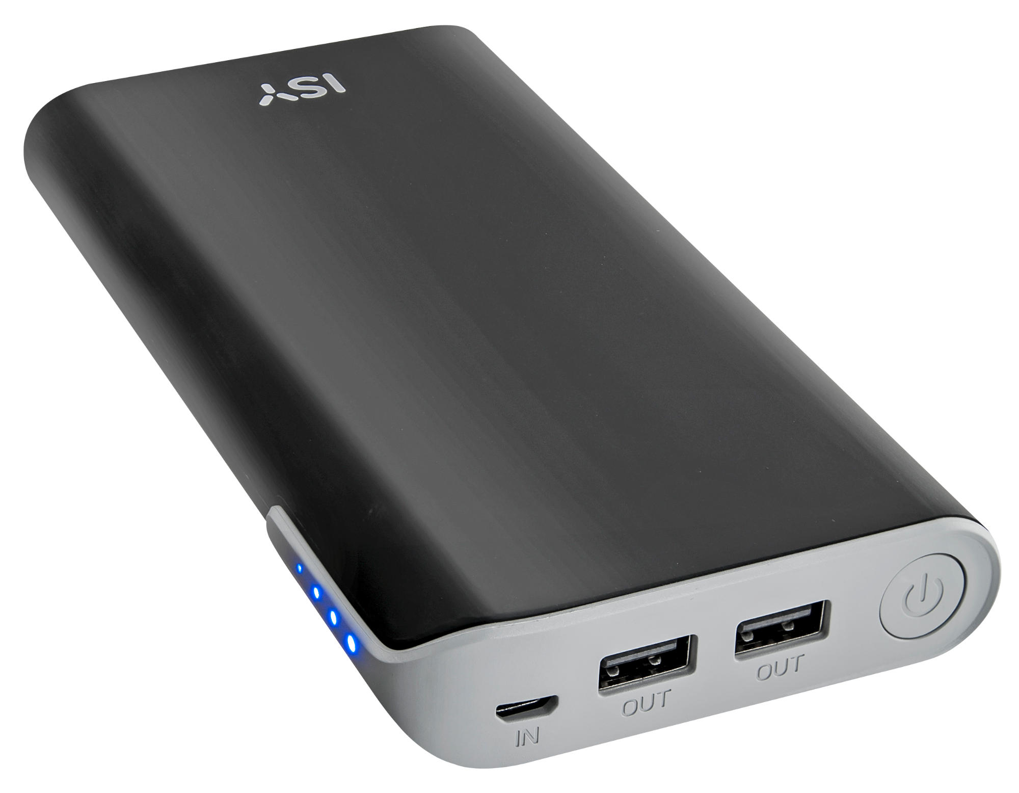 ISY IAP-8000 Powerbank 20000 mAh Schwarz