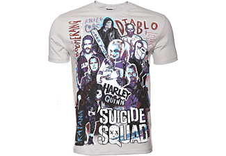 Suicide Squad - Férfi rövid ujjú, szürke - M - póló