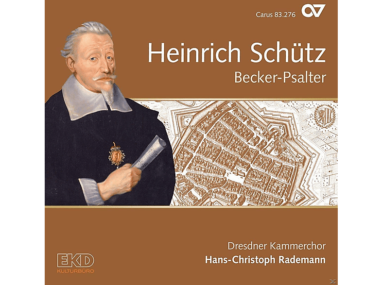 Thumbnail - Dresdner Kammerchor - Becker-Psalter (GA)-Schütz-Edition Vol.15 (CD)