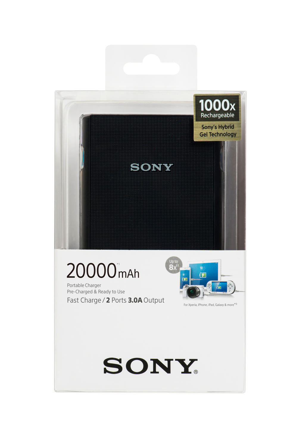 SONY CP-V20B 20.000 mah Taşınabilir Şarj Cihazı
