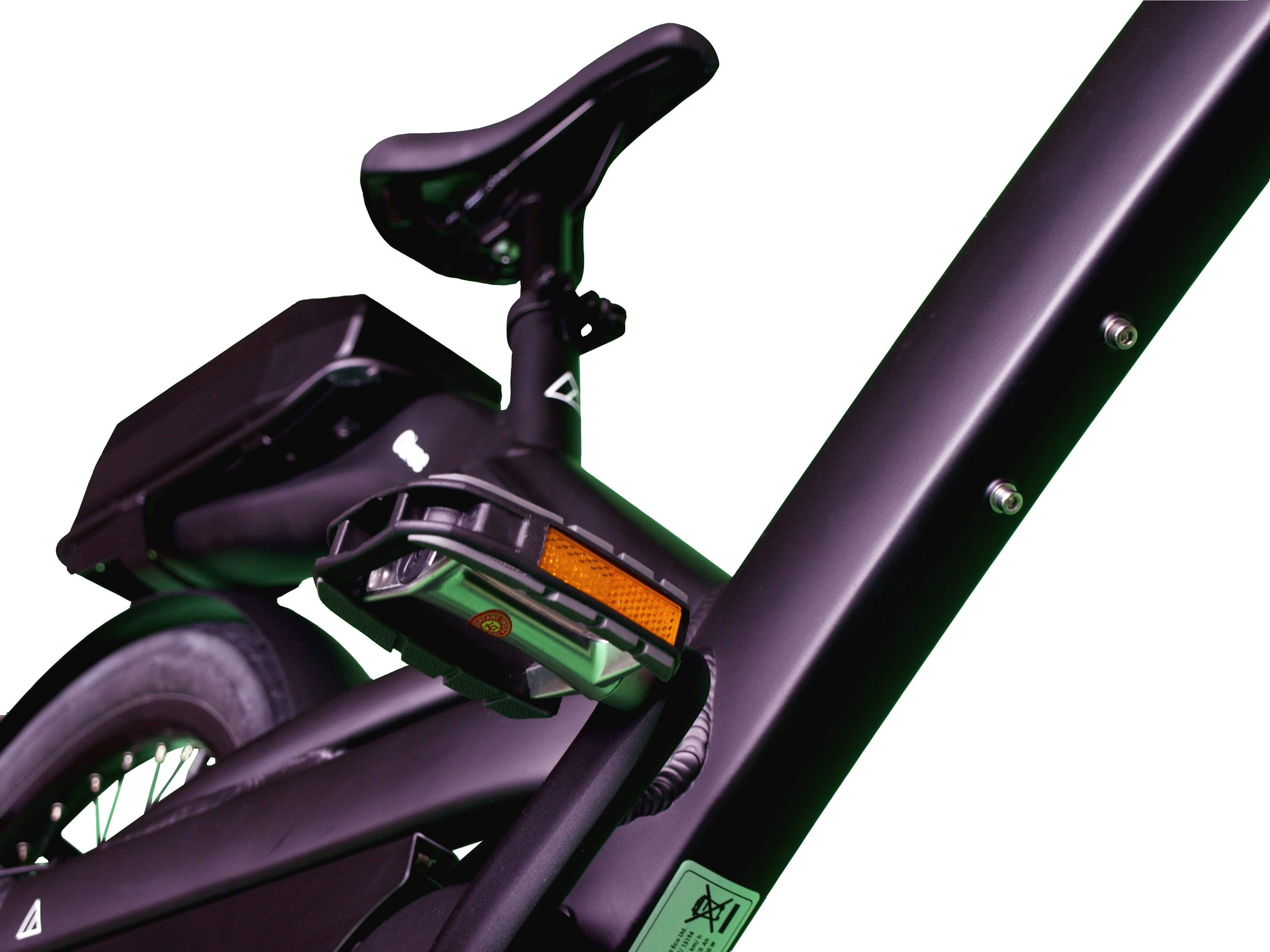 A2B Obree 17 Schwarz Urbanbike (Laufradgröße: 24 Zoll, Unisex-Rad, 513, Schwarz)