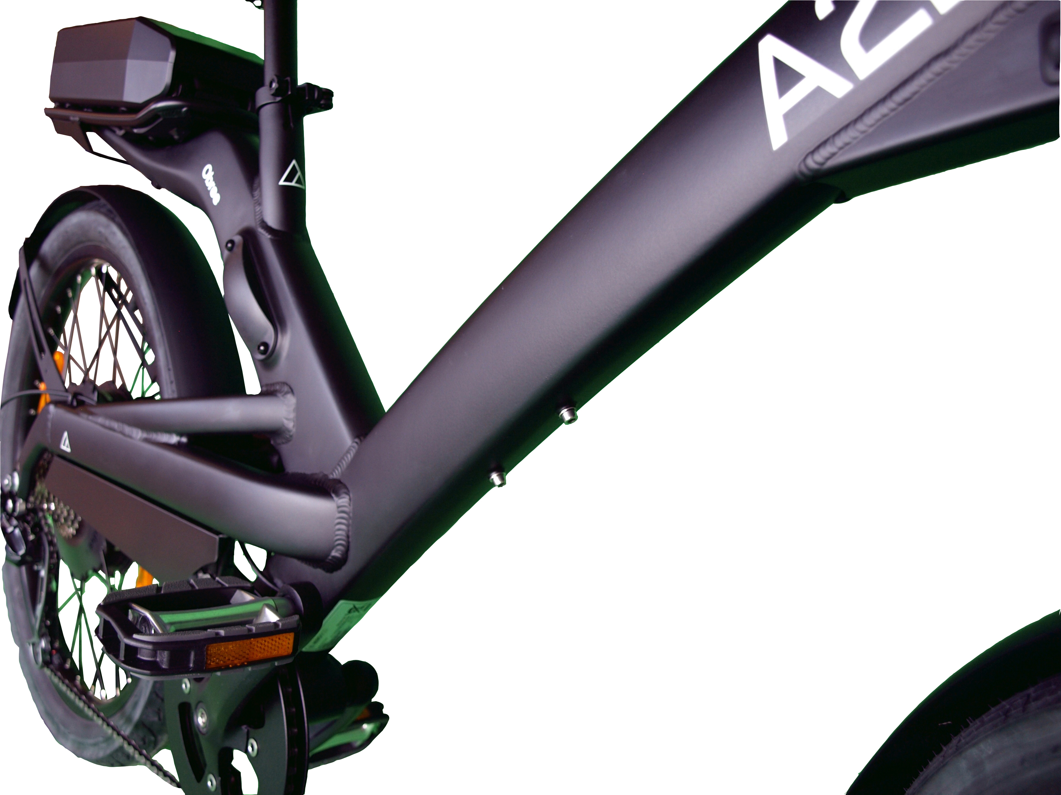 A2B Obree 17 Schwarz Urbanbike (Laufradgröße: 24 Zoll, Unisex-Rad, 513, Schwarz)