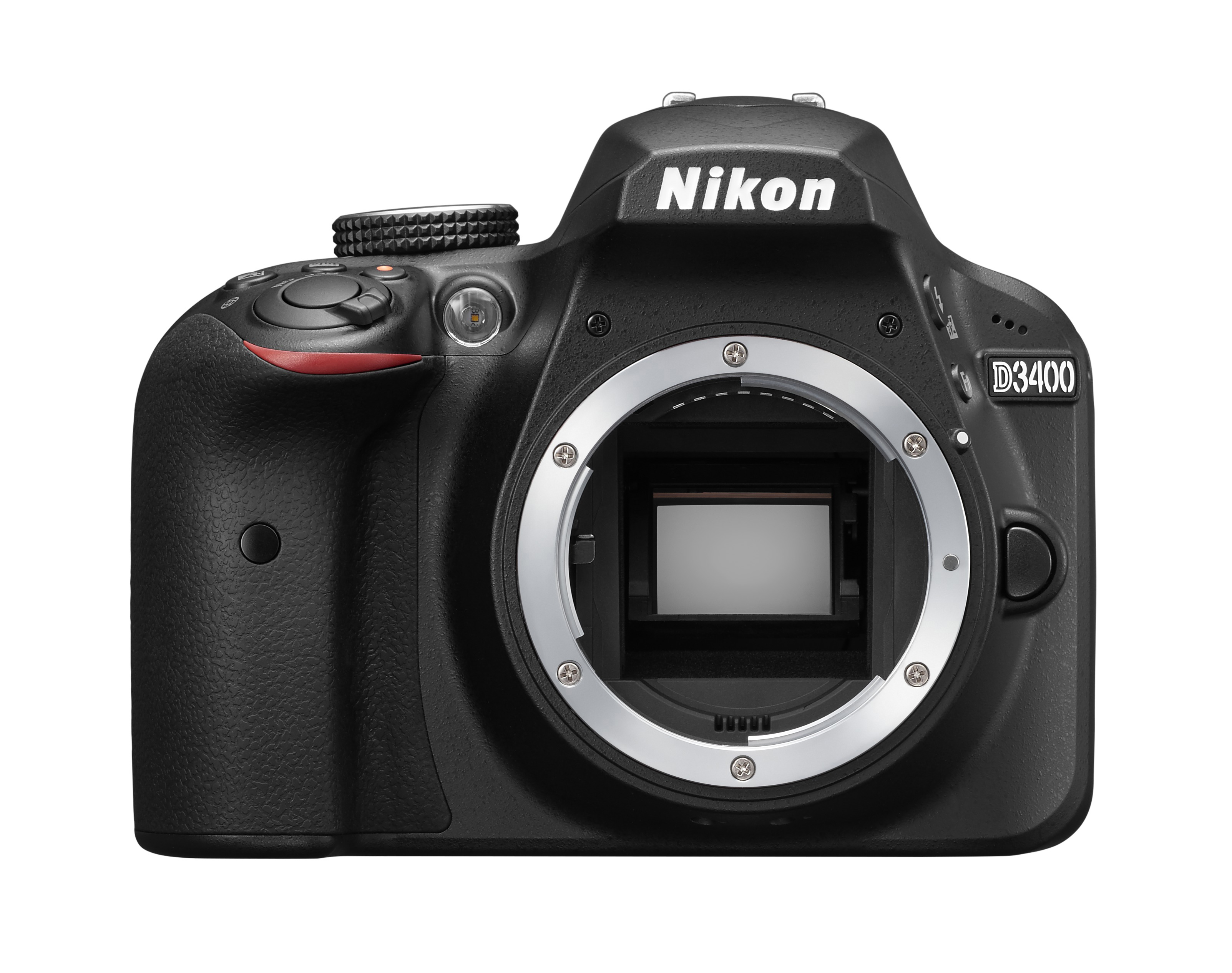 NIKON D3400 Kit Spiegelreflexkamera, 24,2 Megapixel, 18-55 mm Objektiv (AF-P, DX), Schwarz