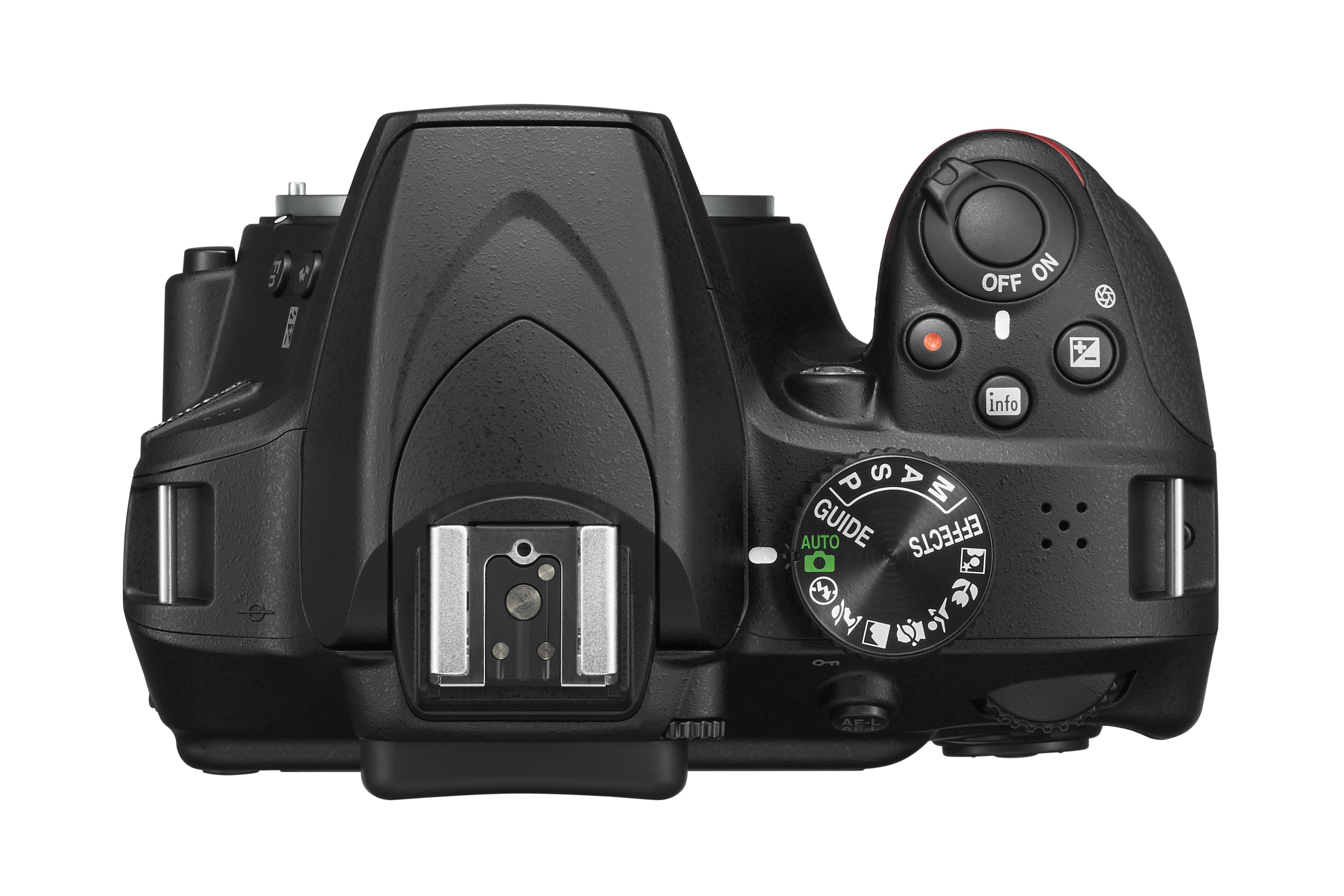NIKON D3400 Kit Spiegelreflexkamera, 24,2 Megapixel, 18-55 mm Objektiv (AF-P, DX), Schwarz