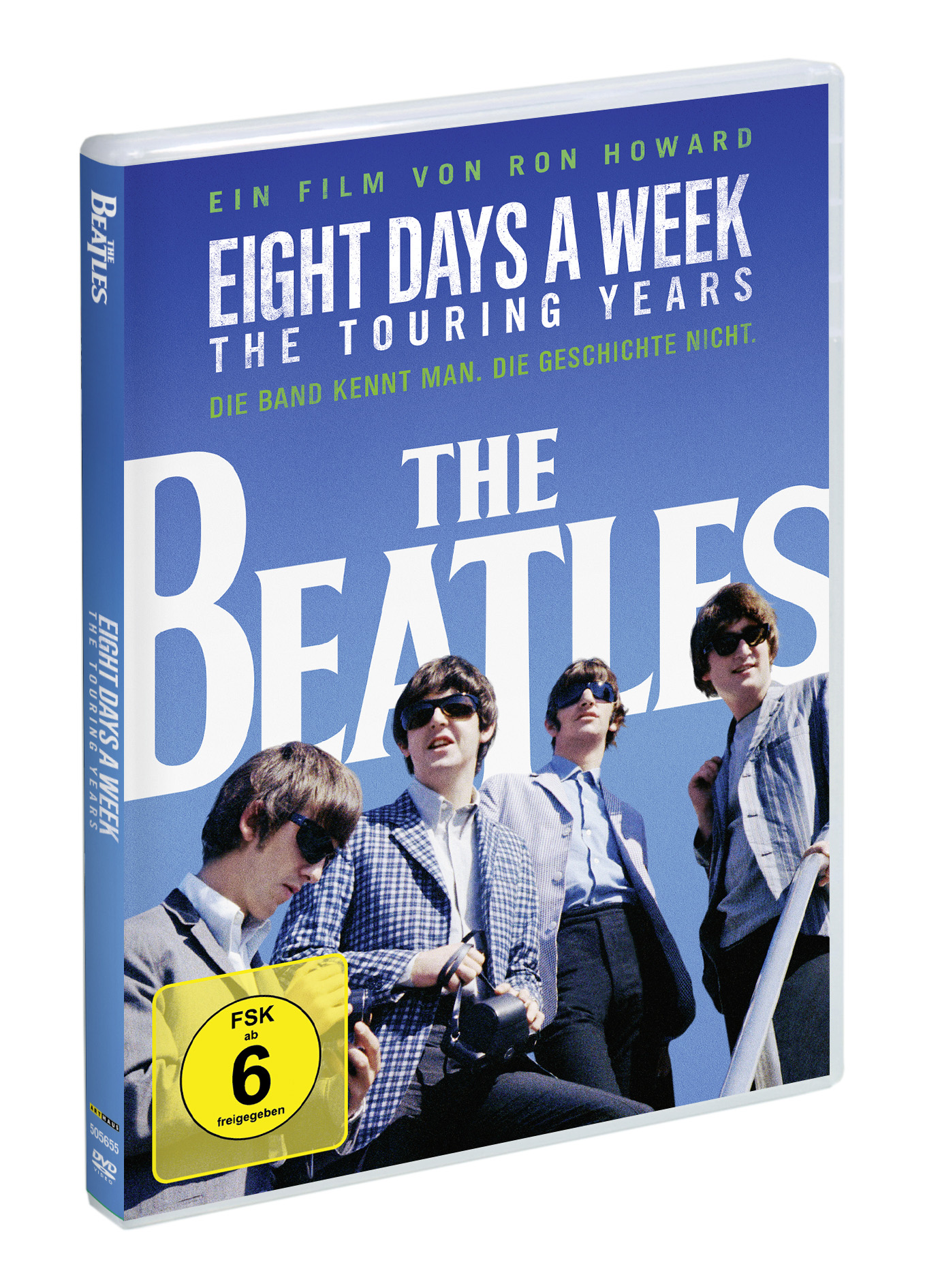 DVD-Cover für 'Eight Days a Week: The Touring Years' von The Beatles.
