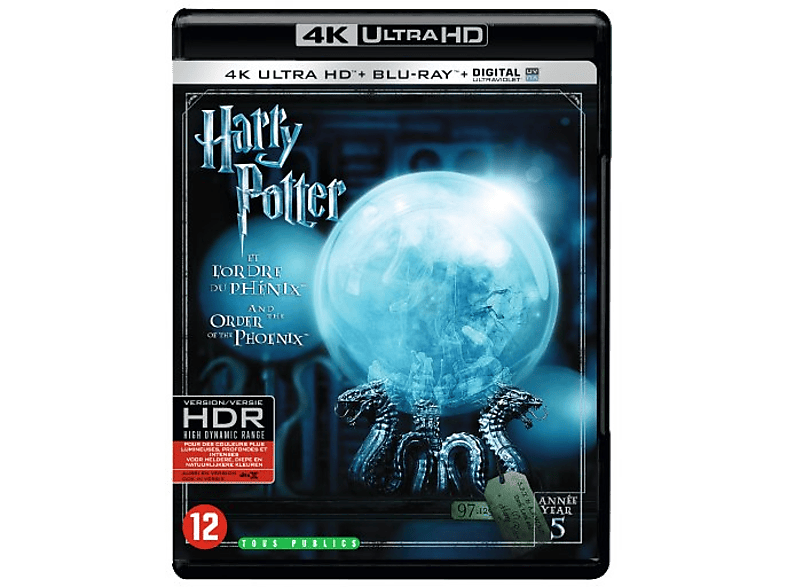 Warner Home Video Harry Potter: De Orde Van De Feniks - 4k Blu-ray