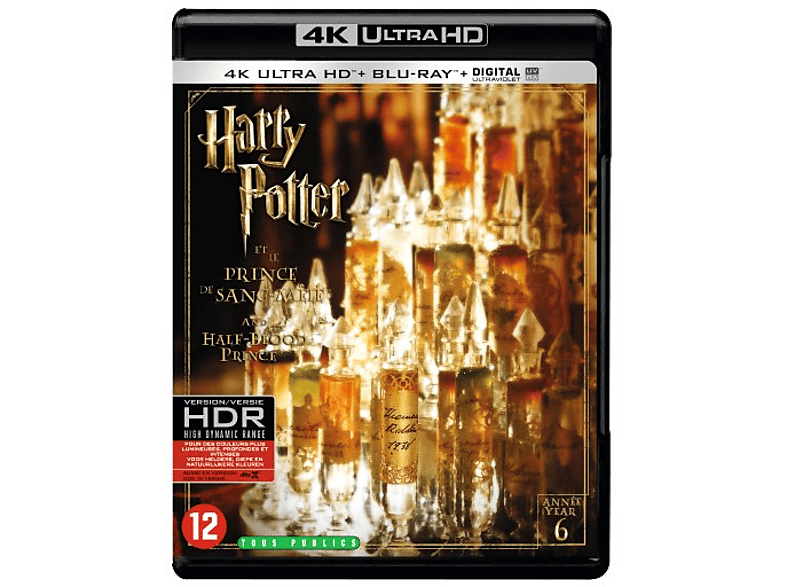 Warner Home Video Harry Potter: De Halfbloed Prins - 4k Blu-ray