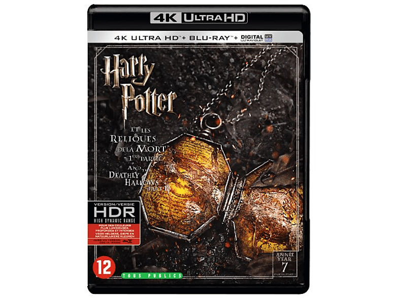 Warner Home Video Harry Potter: De Relieken Van De Dood Deel 1 - 4k Blu-ray