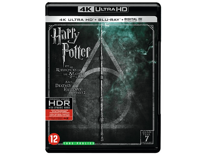 Warner Home Video Harry Potter: De Relieken Van De Dood Deel 2 - 4k Blu-ray