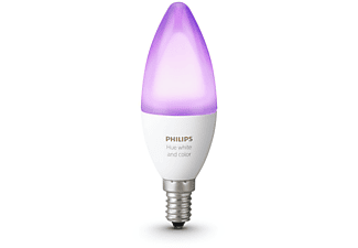 Inspectie grijs taxi PHILIPS HUE Single Pack E14 (wit en gekleurd licht) kopen? | MediaMarkt