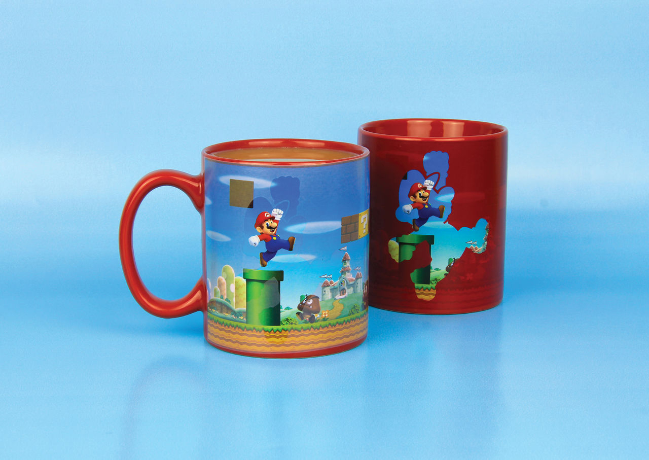 PALADONE PRODUCTS Super Mario Spielwelt Tasse Farbwechsel Becher