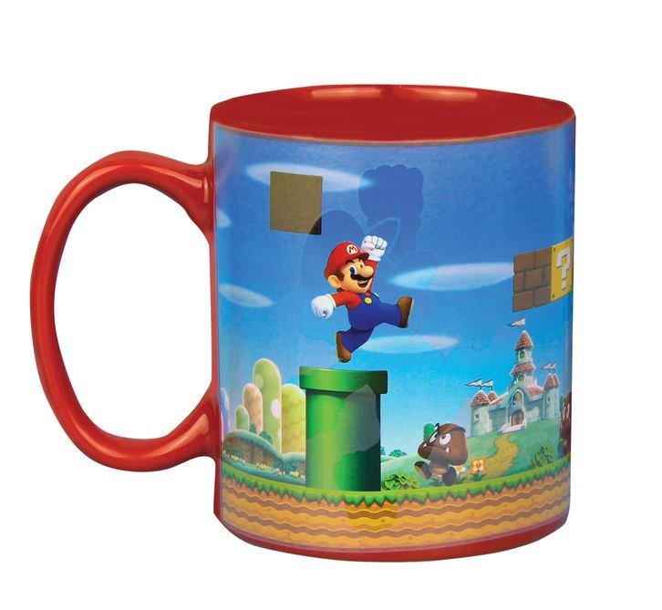 PALADONE PRODUCTS Super Mario Spielwelt Tasse Becher Farbwechsel
