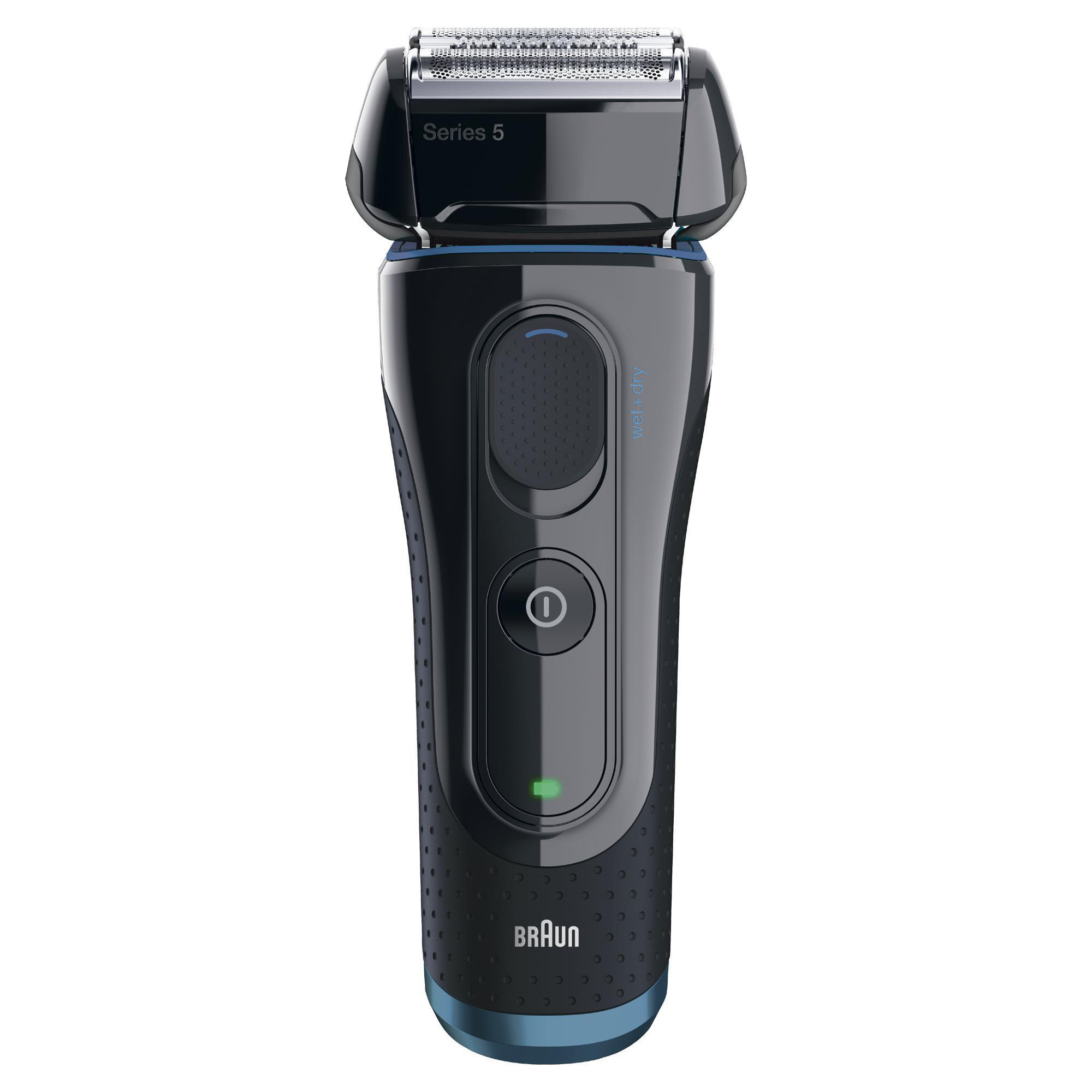 BRAUN Series 5 5040S Wet&Dry Rasierer Schwarz (3-fach-Schersystem, Reinigungsstation: Nein)