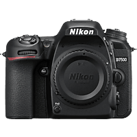 NIKON D7500 Body Spiegelreflexkamera, 20,9 Megapixel, Touchscreen Display, WLAN, Schwarz