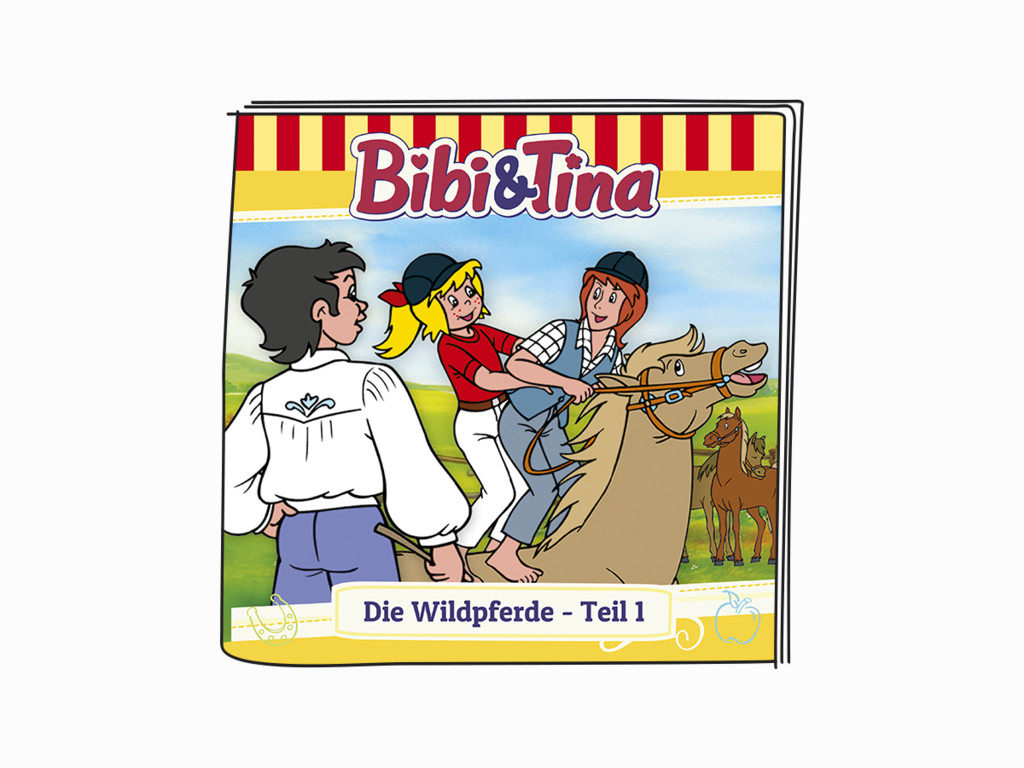 BOXINE Tonie-Hörfigur: & Tina 1 Wildpferde Teil Bibi – Die Hörfigur